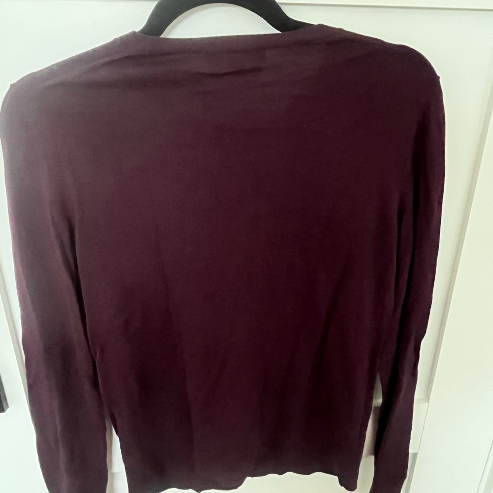 Ann Taylor Women's Plum Sweater - Picture 3 of 3